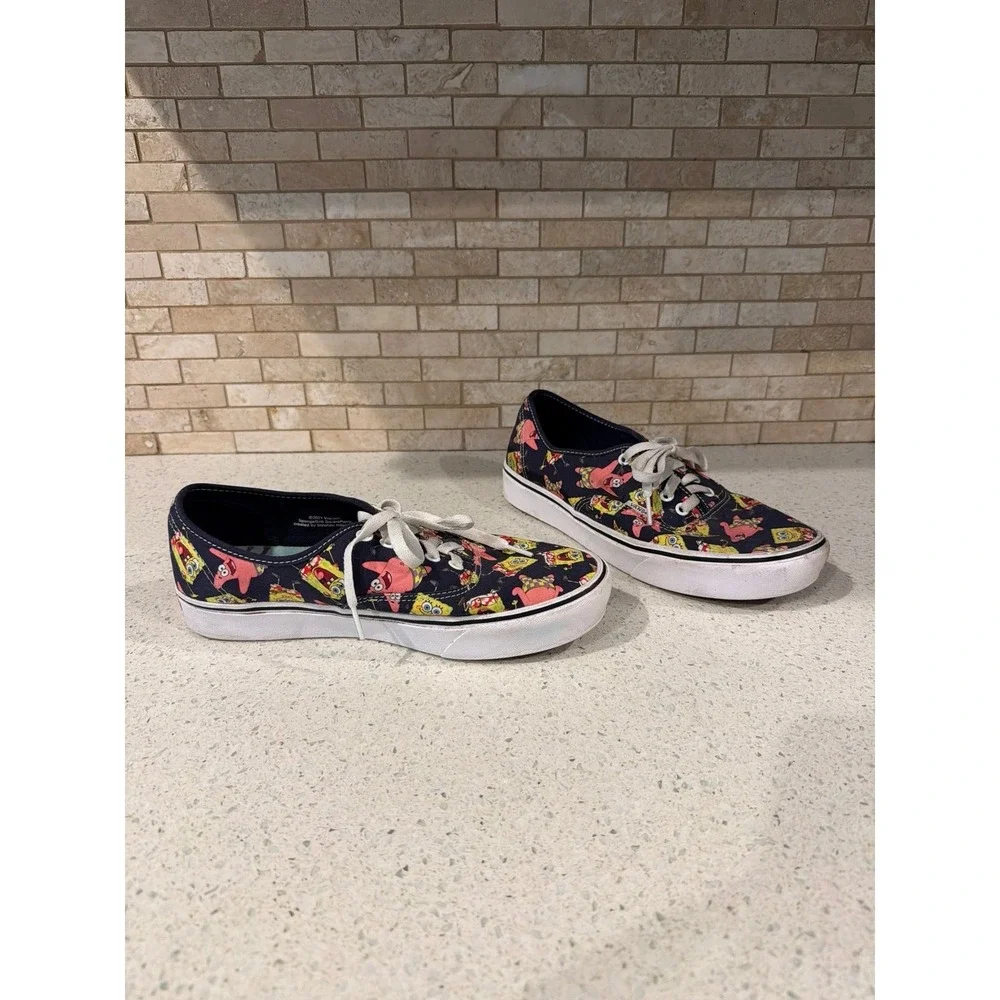 Vans Spongebob ComfyCush Aloha Bob Patrick Shoes‎ Mens 9